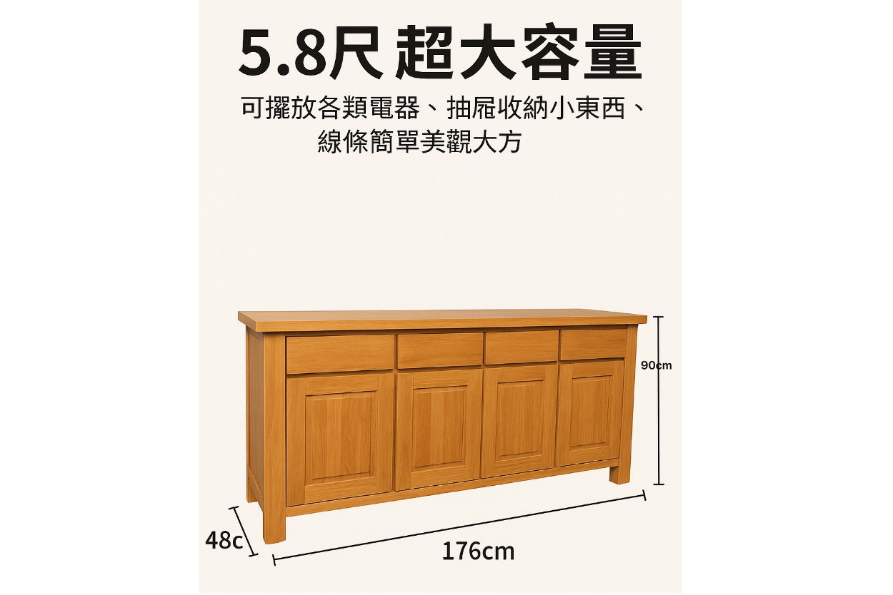 亞力山大餐具櫃